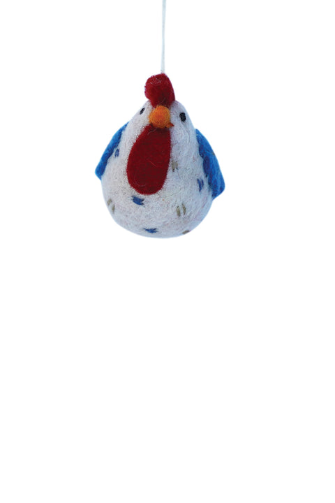 Speckled Hen Decoration