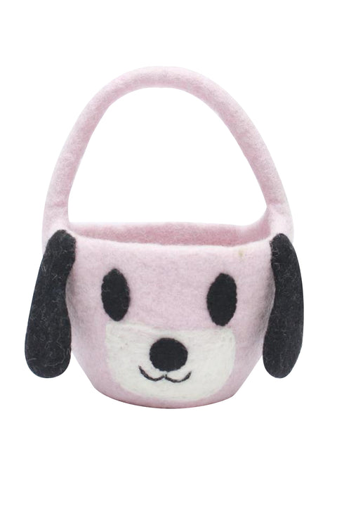 Pink Dog Basket