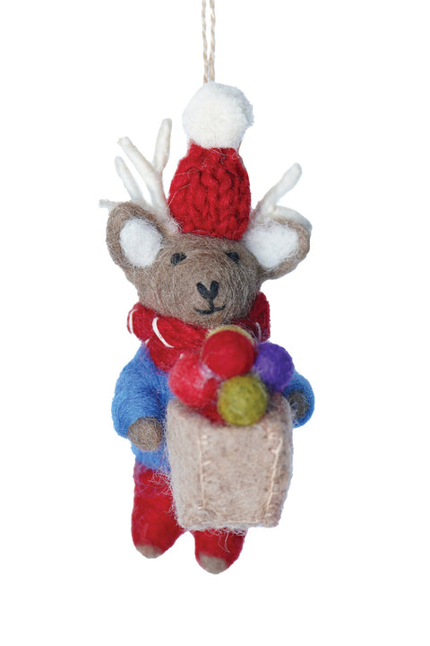 Comet Reindeer Decoration