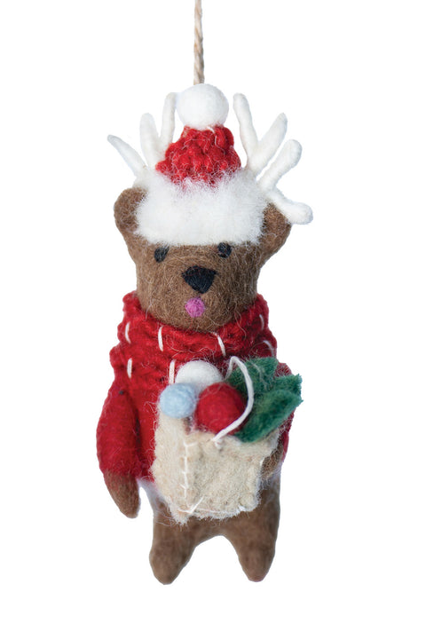 Cupid Reindeer Decoration