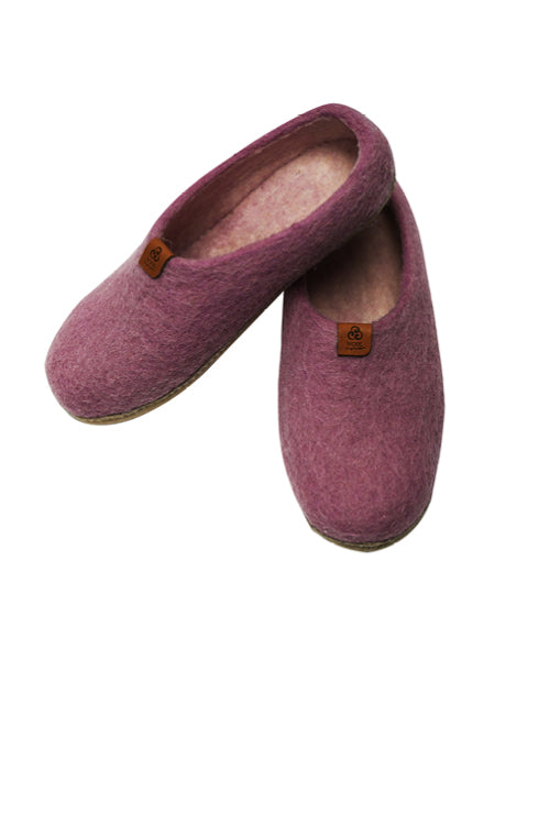 Wool slippers online sale