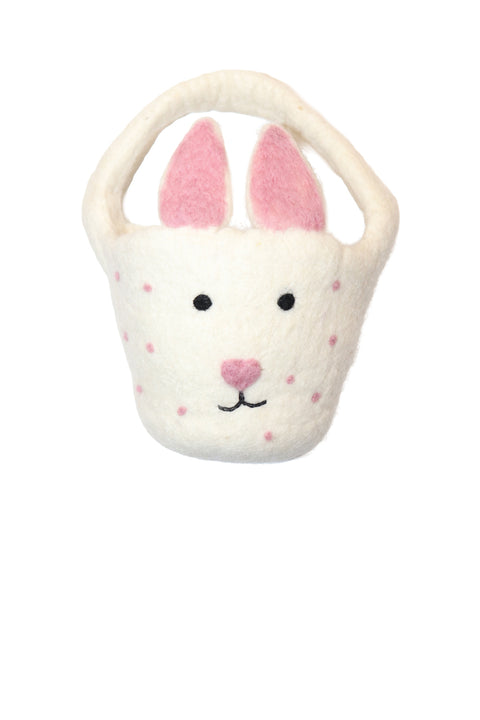 Spotted Bunny Basket